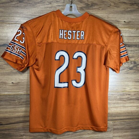 Chicago Bears Devin Hester Reebok Jersey Youth Size XL Orange GSW - Picture 6 of 6